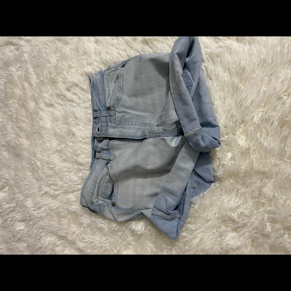 girls jean shorts